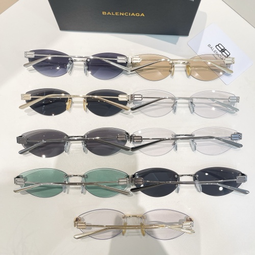 Balenciaga Fashion Versatile Personalized Glasses Sunglasses Size: 67-17-145