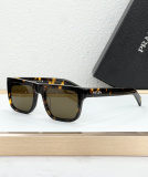 Prada Fashion Versatile Square Frame Glasses Sunglasses Size: 53-21-140