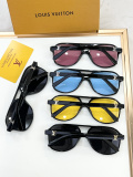 Louis Vuitton Fashion Personalized Versatile Glasses Sunglasses Size: 59-19-145