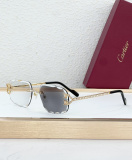 Cartier Fashion Versatile Color Changing Glasses Sunglasses Size: 56-17-142