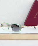 Cartier Fashion Versatile Color Changing Glasses Sunglasses Size: 56-17-142