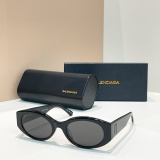 Balenciaga Fashion Personality Versatile Glasses Sunglasses Size: 55-16-140