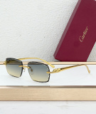 Cartier Fashion Versatile Glasses Sunglasses Size: 57-17-135