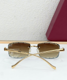 Cartier Fashion Versatile Glasses Sunglasses Size: 56-17-135