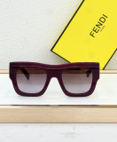 Fendi Fashion Personalized Versatile Glasses Sunglasses Size: 52-23-142
