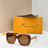 Louis Vuitton Fashion Versatile Glasses Sunglasses Size: 51-22-140