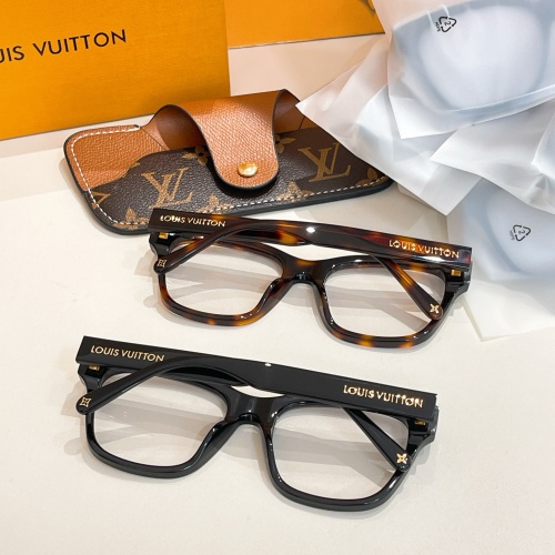 Louis Vuitton Fashion Personalized Versatile Glasses Sunglasses Size: 54-18-140