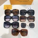 Louis Vuitton Fashion Versatile Glasses Sunglasses Size: 51-22-140