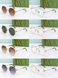 Gucci Fashion Personalized Versatile Glasses Sunglasses Size: 54-19-135