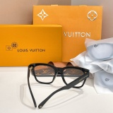 Louis Vuitton Fashion Personalized Versatile Glasses Sunglasses Size: 54-18-140
