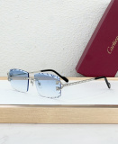 Cartier Fashion Versatile Color Changing Glasses Sunglasses Size: 58-17-142