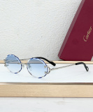 Cartier Fashion Versatile Glasses Sunglasses Size: 56-17-140