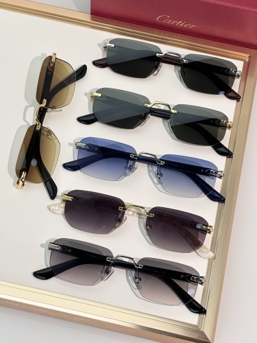 Cartier Personalized Fashion Versatile Glasses Sunglasses Size: 53-19-145