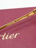 Cartier Fashion Versatile Glasses Sunglasses Size: 57-18-142