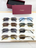 Cartier Fashion Versatile Color Changing Glasses Sunglasses Size: 56-17-142