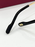 Cartier Fashion Versatile Color Changing Glasses Sunglasses Size: 56-17-142