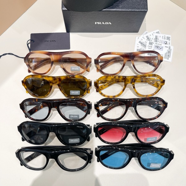 Prada Fashion Personalized Versatile Glasses Sunglasses Size: 52-19-140
