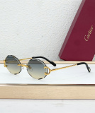 Cartier Fashion Versatile Glasses Sunglasses Size: 56-17-140