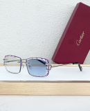 Cartier Fashion Versatile Color Changing Glasses Sunglasses Size: 56-17-142