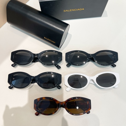 Balenciaga Fashion Personality Versatile Glasses Sunglasses Size: 55-16-140