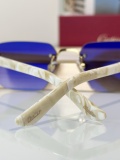 Cartier Personalized Fashion Versatile Glasses Sunglasses Size: 54-18-145