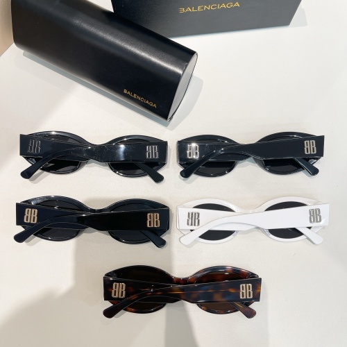 Balenciaga Fashion Personality Versatile Glasses Sunglasses Size: 55-16-140