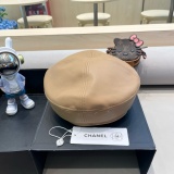 Chanel Fashion Elegant Beret Octagonal Retro Hat