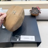 Chanel Fashion Elegant Beret Octagonal Retro Hat
