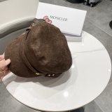 Moncler Fashion Versatile Flat Top Duck Tongue Hat