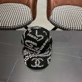 Chanel Retro Cowboy Baseball Hat Couple Versatile Duck Tongue Hat