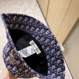 Dior Classic Logo Printed Fisherman's Hat Couple Versatile Sunshade Hat