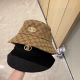 Gucci Classic Logo Printed Fisherman's Hat Couple Versatile Sunshade Hat