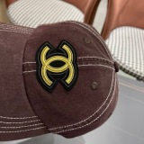 Chanel Classic Embroidered Logo Baseball Cap Couples Unisex Sun Hat