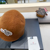 Moncler New Versatile Knitted Wool Bucket Fishing Hat Foldable Basin Hat