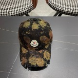 Moncler Personalized Graffiti Baseball Hat Couple Versatile Duck Tongue Hat