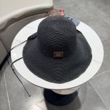 Loewe Fashion Versatile Foldable Beach Hat Sunscreen Straw Hat