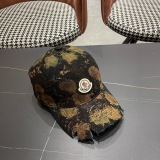Moncler Personalized Graffiti Baseball Hat Couple Versatile Duck Tongue Hat