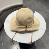 Loewe Fashion Versatile Foldable Beach Hat Sunscreen Straw Hat