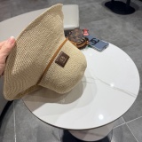 Loewe Fashion Versatile Foldable Beach Hat Sunscreen Straw Hat