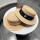 Chanel New Elegant Fashion Top Hat Lafite Straw Hat 57CM
