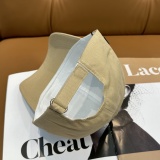 Prada Classic Triangle Logo Baseball Hat Unisex Versatile Sunshade Duck Tongue Hat