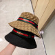 Gucci Classic Logo Printed Fisherman's Hat Couple Versatile Sunshade Hat