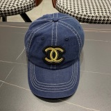 Chanel Classic Embroidered Logo Baseball Cap Couples Unisex Sun Hat