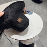 Loewe Fashion Versatile Foldable Beach Hat Sunscreen Straw Hat