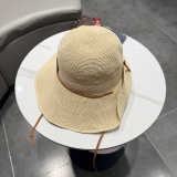 Loewe Fashion Versatile Foldable Beach Hat Sunscreen Straw Hat