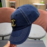 Chanel Classic Embroidered Logo Baseball Cap Couples Unisex Sun Hat