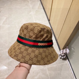 Gucci Classic Logo Printed Fisherman's Hat Couple Versatile Sunshade Hat