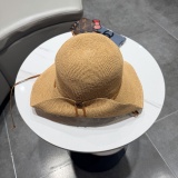Loewe Fashion Versatile Foldable Beach Hat Sunscreen Straw Hat