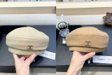 Chanel Fashion Elegant Beret Octagonal Retro Hat