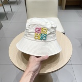 Loewe Fashion Embroidered Logo Casual Fisherman's Hat 55-58 CM